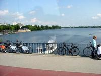 auf der Kennedy- Brücke