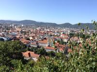 Blick auf Graz vom Schlossberg