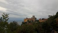 Rilkeweg (Sentiero Rilke) von Duino nach Sistiana - Blick auf Schloss Duino