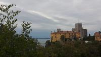 Rilkeweg (Sentiero Rilke) von Duino nach Sistiana - Blick auf Schloss Duino