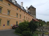 der Burgturm und das Hotel