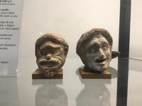 Masken der griechischen Schauspieler