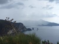 Aussicht vom Punkt Quattrocchi auf Lipari