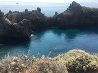 Wasser in der Bucht Cala Junco