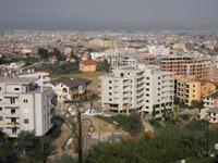 Blick über Tirana