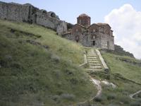 Aufgang zur Burg in Berat