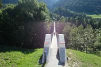Die zweitlängste Hängebrücke der Schweiz