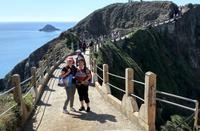 Damm La Coupee auf der Insel Sark