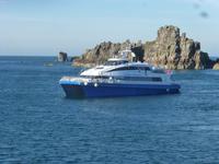 Fähre zwischen Sark und Jersey