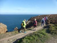 Wanderung an der Nordküste von Jersey bei Grosnez