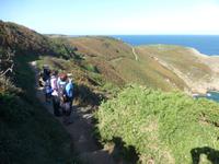 Wanderung an der Nordküste von Jersey nach Greve de Lecq