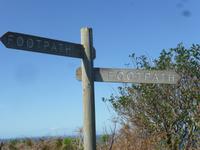 Wanderung an der Nordküste von Jersey zum Devils Hole