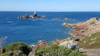 Wanderung zum Corbiere Leuchtturm an der Südküste Jerseys