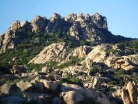 Granitfelsen bei San Pantaleo