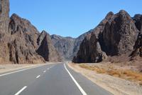 Vulkangestein am Grabenbruch