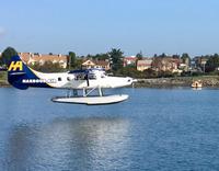 mit dem Wasserflugzeug