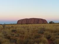073 Ayers Rock - Sonnenuntergang 18.42 Uhr