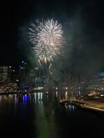167 Sydney bei Nacht - Feuerwerk am Darling Harbour