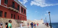 Kreta - Chania - An der Hafenausfahrt des Venezianischen Hafens