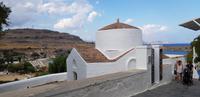 Rhodos - auf dem Weg zur Akropolis von Lindos 