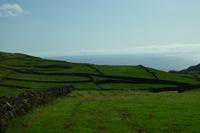 Grüne Wiesen und Felsmauern prägten das Landschaftsbild