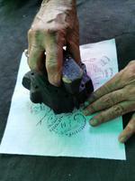 Wir dürfen mal stempeln :-)