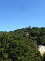 Blick vom Bergdorf Apiranthos