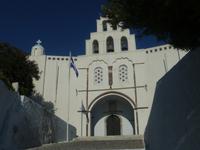 Kirche Berdorf Pyrgos auf Santorin