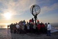Gruppenfoto - Nordkapp