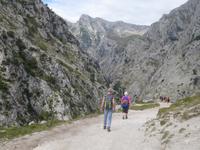 Wanderung auf der Ruta del Cares oder Cares Schlucht im Nationalpark Picos de Europa (32)