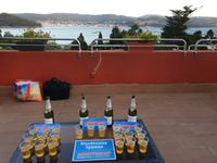 Abschied auf der Terrase von Hotel in Poio