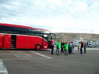 Warten auf die Fähre