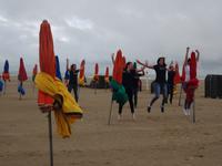 Ausflug in Le Havre - Deauville, am Strand