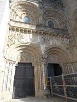 Santiago de Compostela - Kathedrale, Eingang am Silberschmiede-Platz