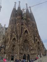 Barcelona - Sagrada Familia, Eingang