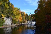 Spaziergang durch den Sainte-Anne Canyon
