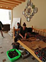 Seidenpapier-Werkstatt von Toshev Davron, Buchara