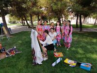 Tag des Handwerks im Abdurahman Jami Park, Samarkand