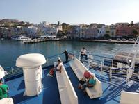 Procida, mit der Fähre zurück nach Ischia Porto