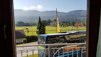 Blick aus dem Hotel 