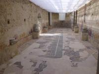 Mosaike in der Villa Romana