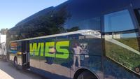 Unser Bus am Rasthof