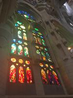 faszinierender Lichteinfall in der Sagrada Familia