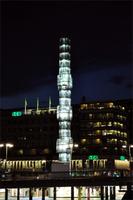 Der Glasobelisk am Sergels Torg - Der wichtigste Platz im GeschÃ€ftszentrum Stockholms