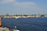 Von der Södermalm - in Richtung Gamla Stan blickend