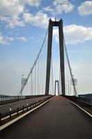 Die Högakustenbron - eine 1.867m lange HÃ€ngebrÜcke Über den ÁngermanÃ€lven