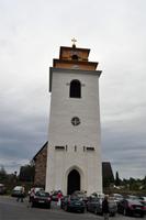 UNESCO Weltkulturerbe - die gröÁte historische Kirchstadt Schwedens in LuleÃ¥ (Gammelstads Kyrkastad) - am Pfingstsonntag