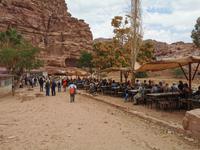 Mittagspause in Petra