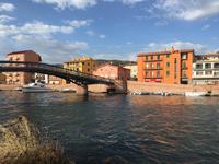 Blick auf den Temo in Bosa