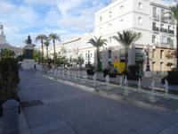 Wasserspiele in Cádiz